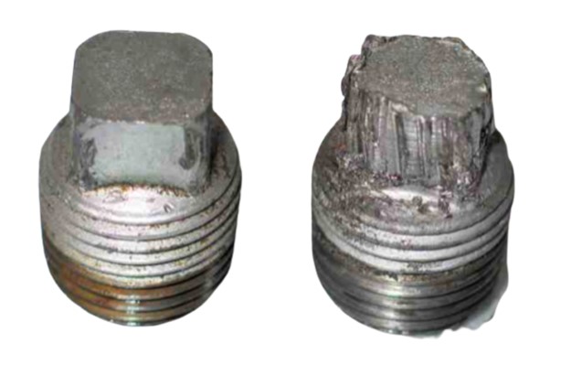 bolt damaged