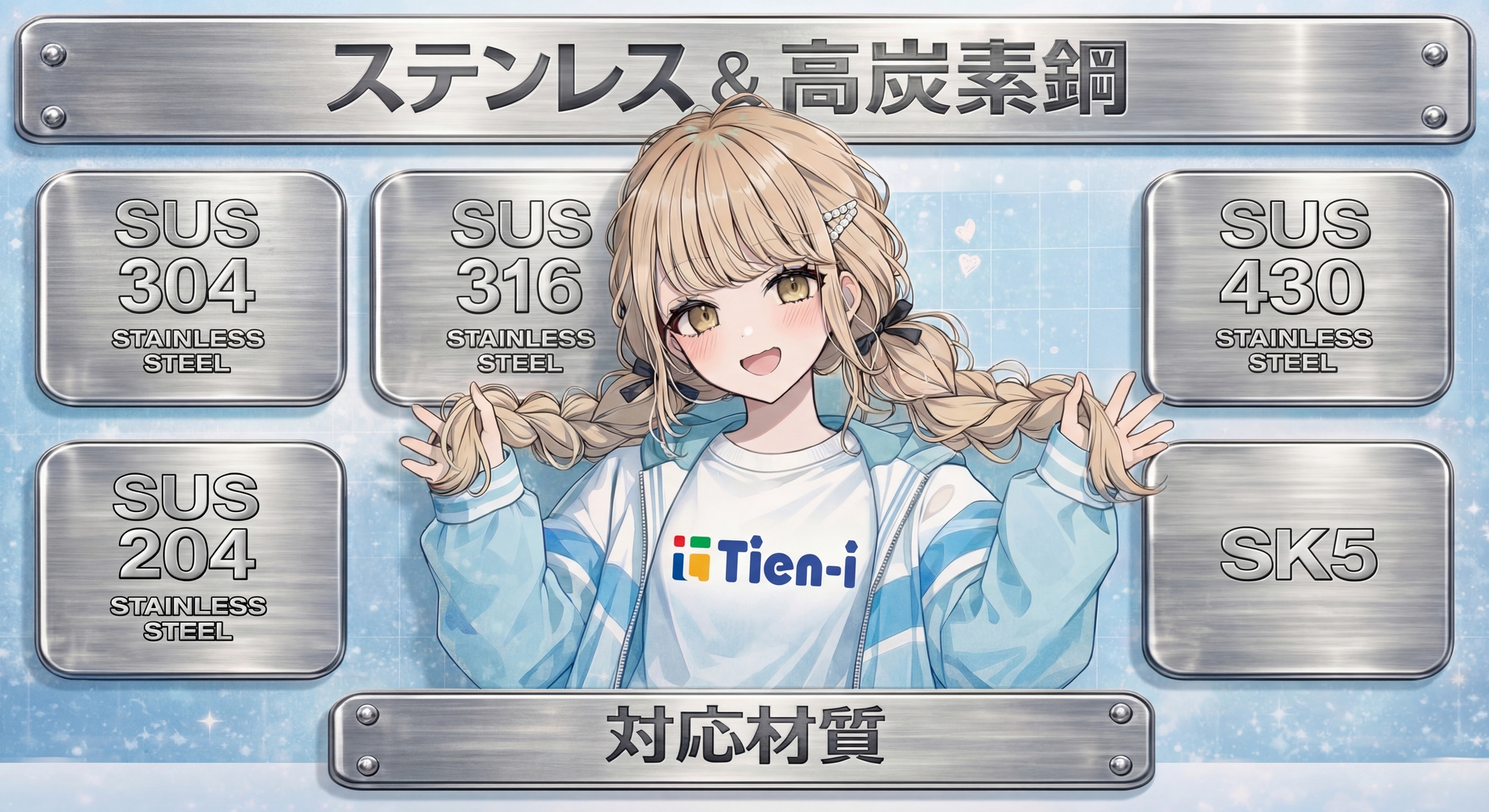 用不鏽鋼做手工具?