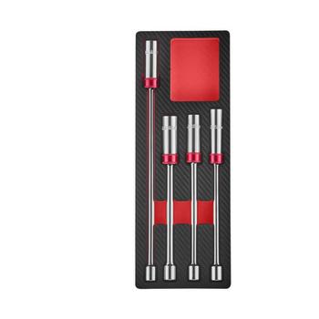 4PC 3/8"DR. UNIVERSAL EXTENSION MAGNETIC SPARK PLUG SET