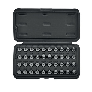 1/4"Dr. 超短起子套筒40件組